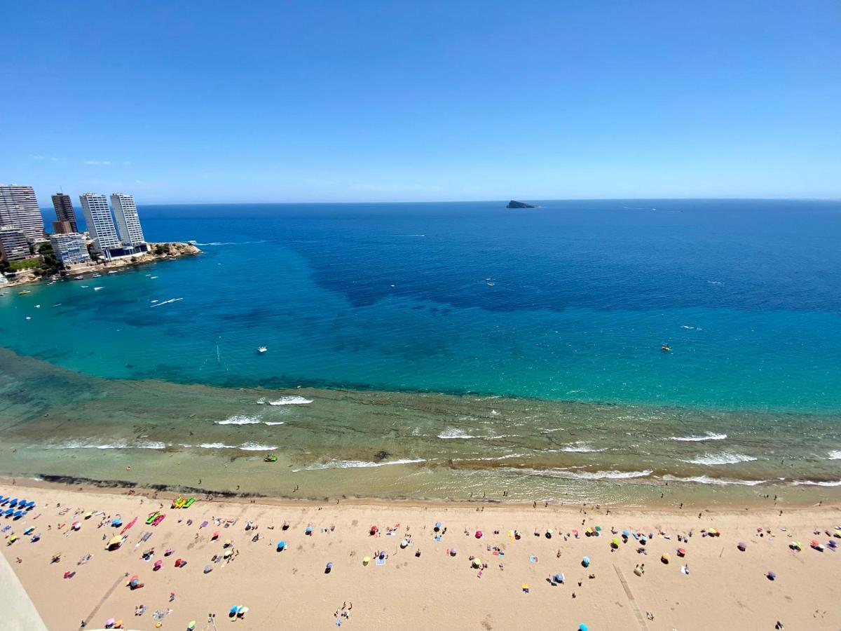 Apartamento Apartamento Torre Levante, primera línea de playa Benidorm Exterior foto