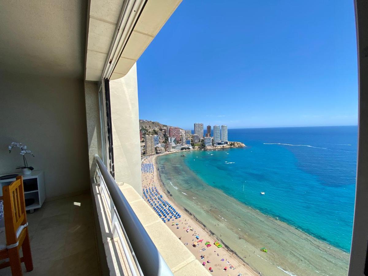 Apartamento Apartamento Torre Levante, primera línea de playa Benidorm Exterior foto